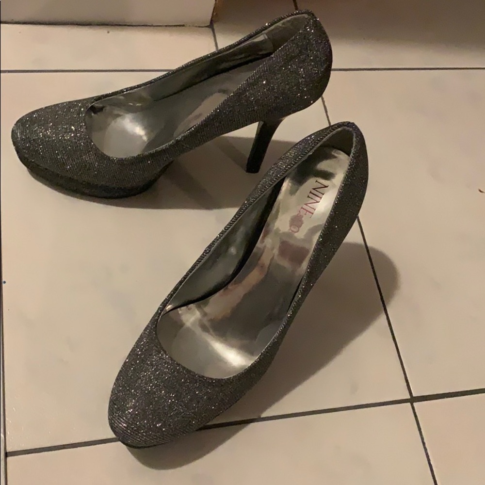 Sparkly heels